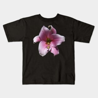 Pink Lilly by Avril Thomas Kids T-Shirt